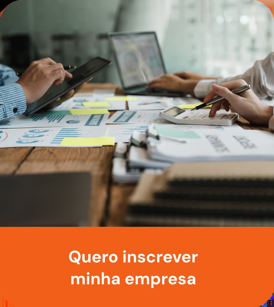 Quero inscrever minha empresa