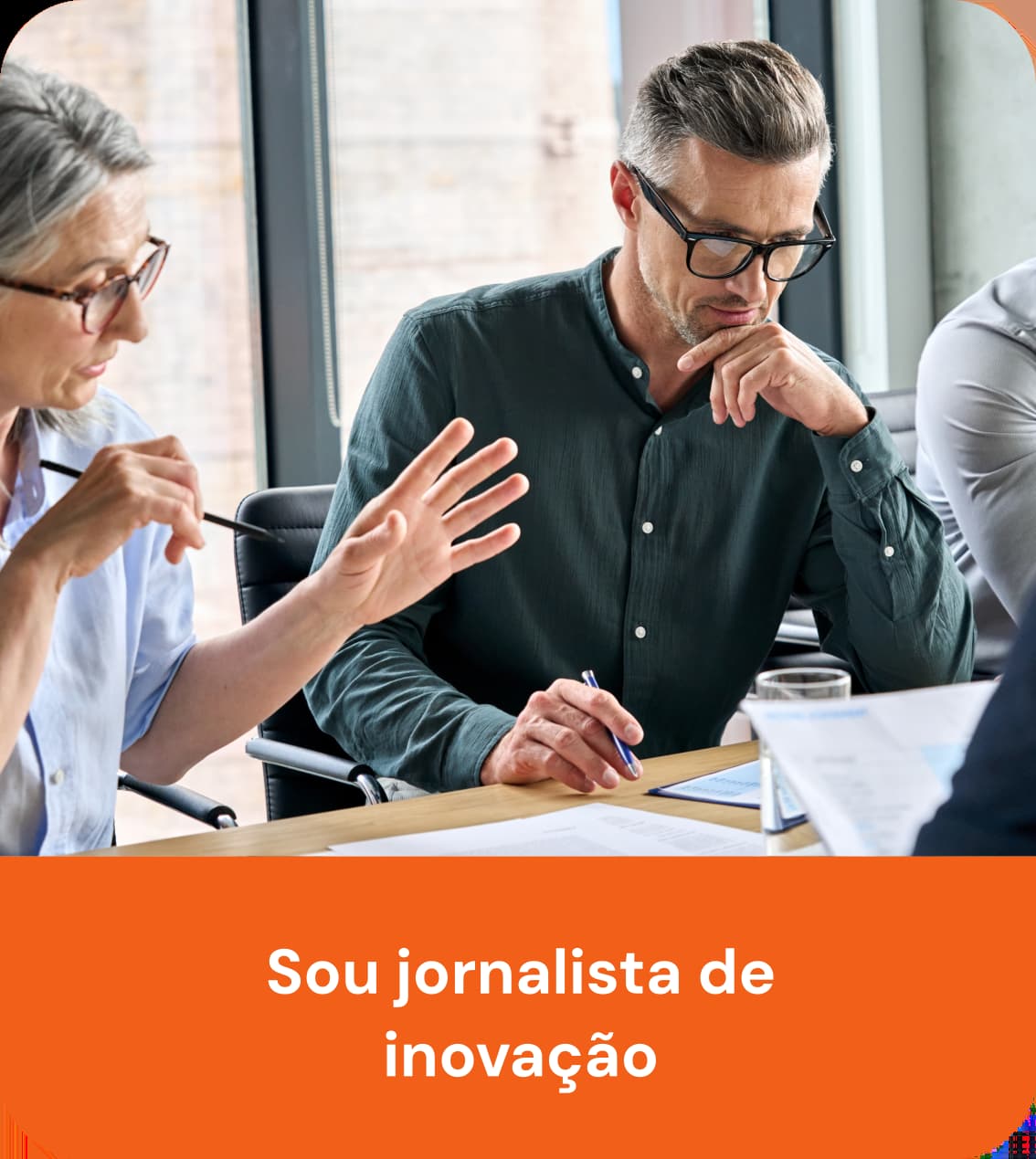 Sou jornalista de inovação